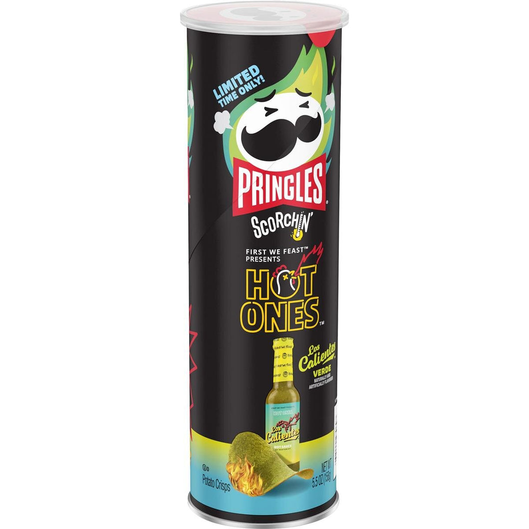 Pringles Scorchin Hot Ones 158g